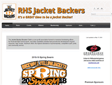 Tablet Screenshot of jacketboosters.com